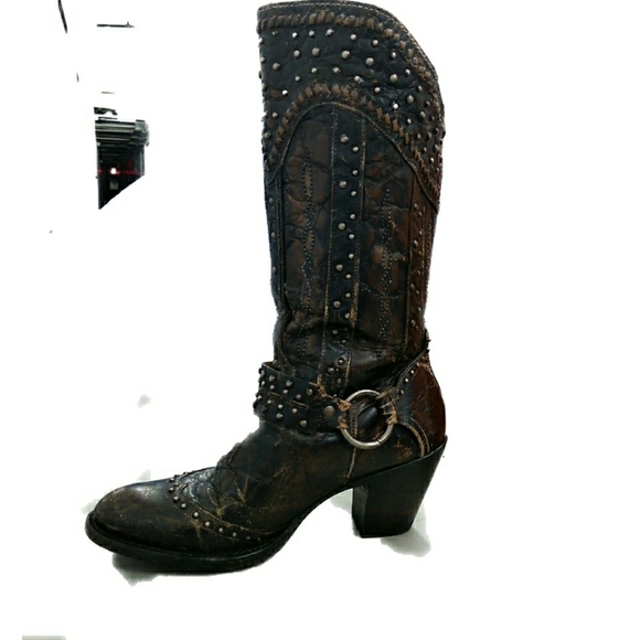 Dan Post Sexy Back boots size 9 - Picture 12 of 15